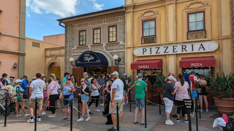 The Hunt for Pizza al Taglio: Epcot’s Unpredictable Eatery