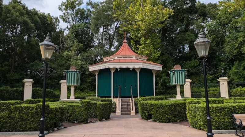Hidden in Plain Sight: The UK Pavilion’s Charming Gazebo